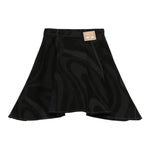 EMILIO PUCCI gonna in denim tinta unita Nero per Bambina PV7A34 NERO EMILIO PUCCI 