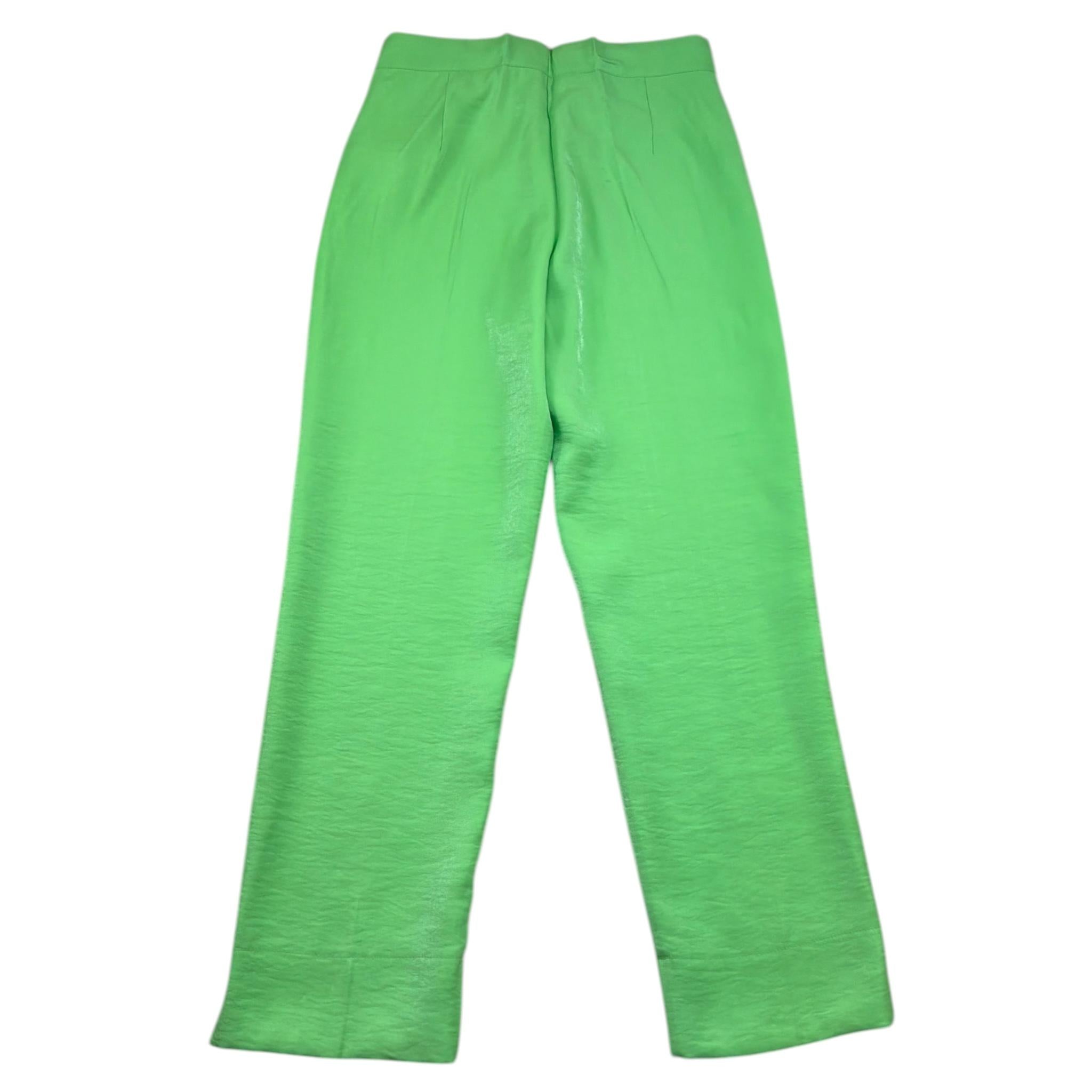 Liu Jo Pantalone Tinta Unita con Girovita Regolabile per Bambina GA5207XX VERDE LIU JO 