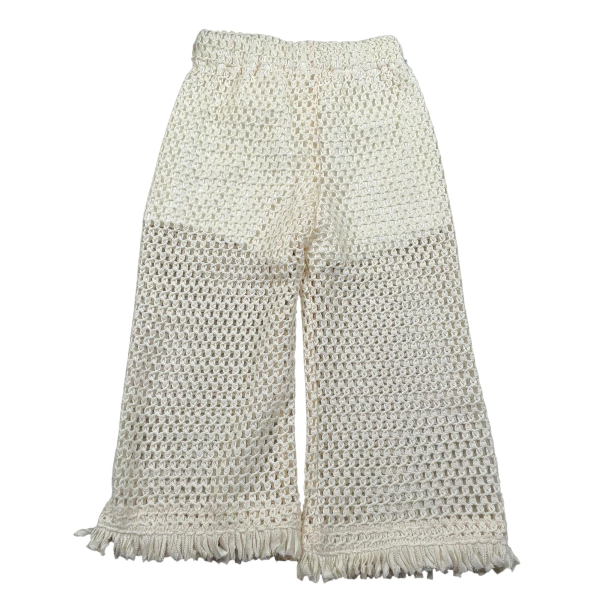 Lalalu' Pantalone tinta unita Traforato Beige per Neonata PTL80PBX BEIGE LALALU' 