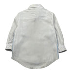 Daniele Alessandrini Camicia Manica Lunga Tinta Unita con Taschino per Bambino 1295C00072 BIANCO DANIELE ALESSANDRINI 