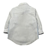 Daniele Alessandrini Camicia Manica Lunga Tinta Unita con Taschino per Bambino 1295C00072 BIANCO DANIELE ALESSANDRINI 
