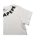 Patrizia Pepe T-Shirt Girocollo Tinta Unita con Logo per Bambina 7M0904 BIANCO PATRIZIA PEPE 