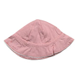 Monnëka Cappello Modello Pescatore Tinta Unita per Neonata 082024 ROSA Monnëka 