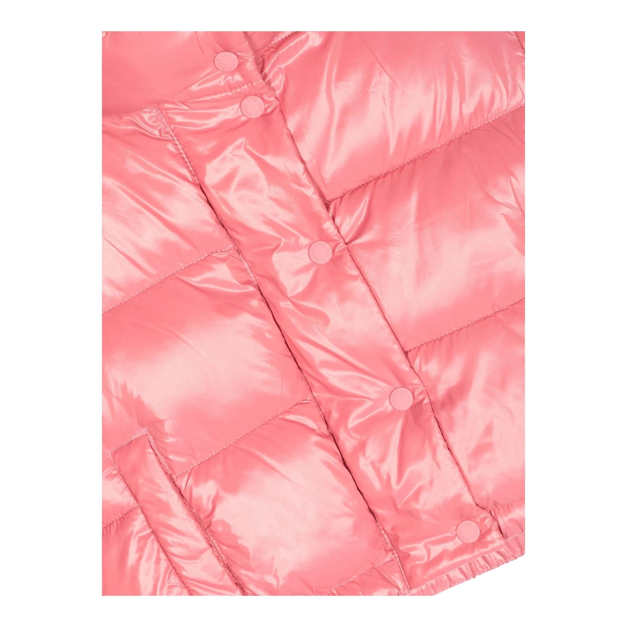 SAVE THE DUCK giubbino tinta unita con bottoni Rosa per Bambina J31326GX ROSA SAVE THE DUCK 