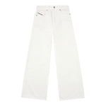 Diesel Jeans Tinta Unita Modello Palazzo per Bambina J01923 BIANCO DIESEL 
