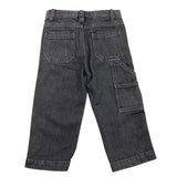IL GUFO jeans tinta unita con girovita regolabile Nero per Bambino A24PL431J0048 NERO IL GUFO 
