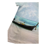 Monnalisa T-Shirt Girocollo Tinta Unita con Stampa per Bambino 253612 MULTICOLOR MONNALISA 