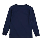 Levi'S Shirt Tinta Unita con Stampa per Neonato 6E8646X BLU LEVI'S 