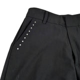 John Richmond Pantalone Tinta Unita con Borchie per Bambino RBP25172PAX NERO JOHN RICHMOND 