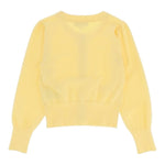 Angel'S Face Cardigan Tinta Unita con Fiocchi per Bambina NICOLETTE GIALLO ANGEL'S FACE 