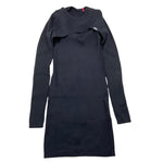 LIU JO abito mezza manica tinta unita con scaldacuore Nero per Bambina GF4196X NERO LIU JO 