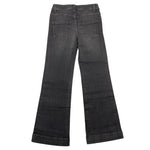 MARC ELLIS jeans tinta unita modello zampa con stampa Nero per Bambina JMJPT15468 NERO MARC ELLIS 