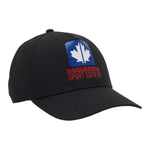 Dsquared2 Berretto Tinta Unita con Stampa Logo per Bambino DQ2195 NERO DSQUARED2 