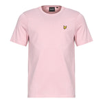 Lyle&Scott T-Shirt Tinta Unita con Logo per Bambino 48752 ROSA LYLE&SCOTT 