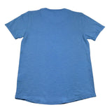 Sun68 T-Shirt Tinta Unita Girocollo per Bambino T33315 AZZURRO SUN68 