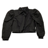 GREAT JOY camicia manica lunga tinta unita Nero per Bambina 0646 NERO GREAT JOY 