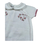 Marlu' Completo 2 Pezzi Maglia-Culotte per Neonata EB2419C BIANCO MARLU' 
