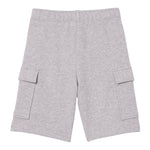 Lacoste Bermuda Tinta Unita con Elastico In Vita per Bambino GJ7372 GRIGIO LACOSTE 
