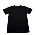 Never Too T-Shirt tinta unita con Stampa Nero per Bambino NT2336R NERO NEVER TOO 
