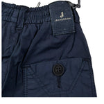 Jeckerson Bermuda Tinta Unita con Elastico In Vita per Neonato JN4021 BLU JECKERSON 