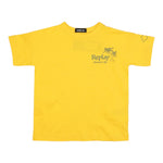 Replay T-Shirt Girocollo Tinta Unita con Stampa per Bambino SB7349 GIALLO REPLAY 