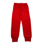Dsquared2 Pantalone Tuta tinta unita con Logo Rosso per Bambino DQ1810 ROSSO DSQUARED2 