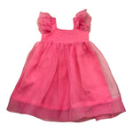 Naida Abito Giromanica Tinta Unita per Bambina NAAB327 ROSA NAIDA 