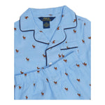 Ralph Lauren Completo 2 Pezzi Pigiama Shirt-Pantalone per Bambino 9P0137 AZZURRO RALPH LAUREN 