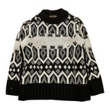 STAY STREET maglia girocollo tinta unita con fantasia Nero per Bambino MB804 NERO STAY STREET 