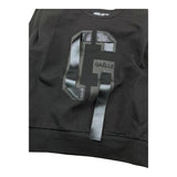 GAELLE felpa chiusa girocollo tinta unita con logo Nero per Bambina 2741F00414 NERO GAELLE 