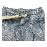 M+E' Bermuda Tinta Unita con Stampa Fantasia per Bambino UEM0530 AZZURRO M+E' 