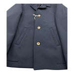 NUPKEET giacca tinta unita con bottoni in contrasto Blu per Bambino 34NK579 BLU NUPKEET 