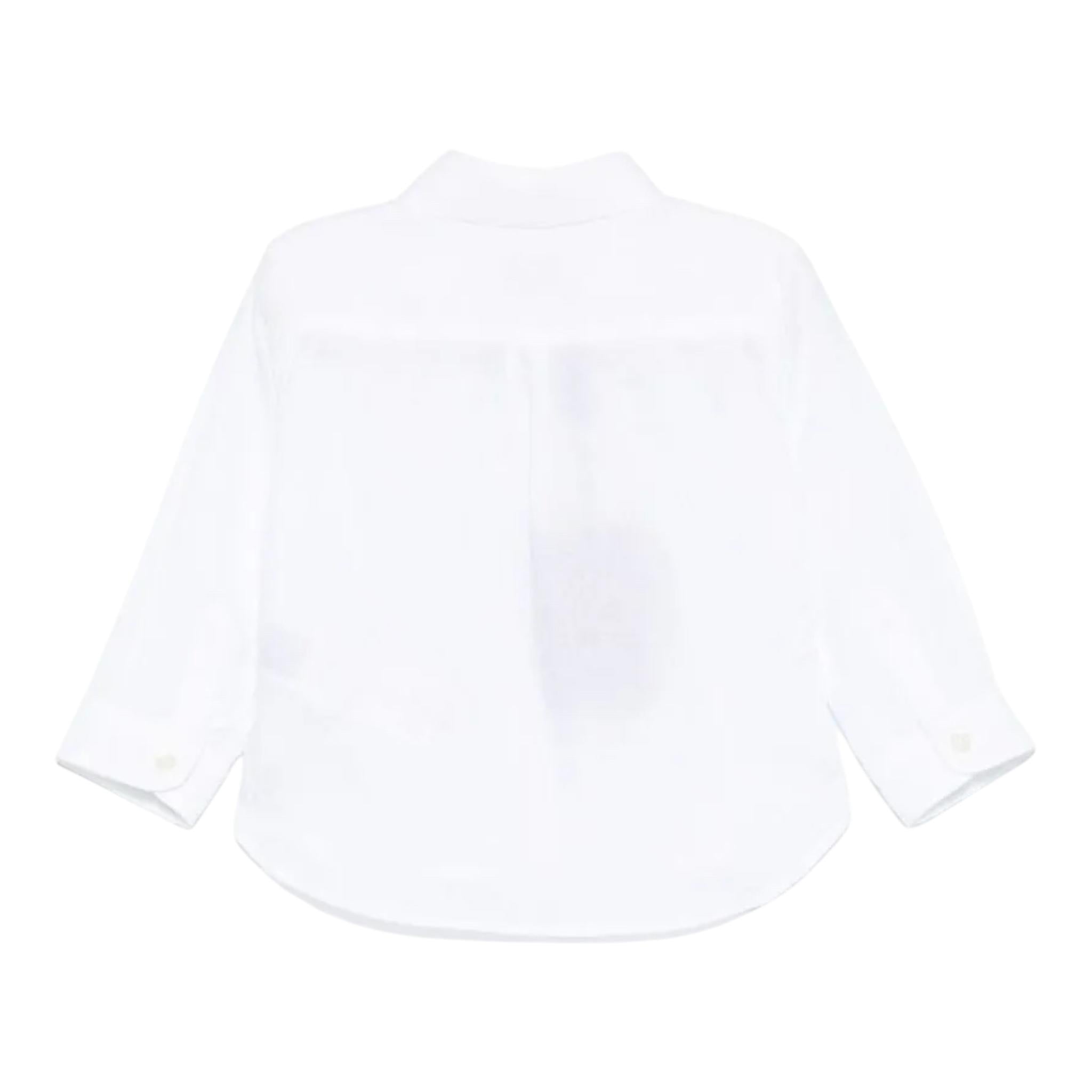 Etro Camicia Tinta Unita con Logo per Neonato GV5500 BIANCO ETRO 