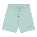 C.P. Company Bermuda In Felpa Tinta Unita per Bambino CUQ00C VERDE C.P. COMPANY 