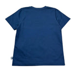 K-Way T-Shirt Girocollo Tinta Unita con Stampa per Bambino K1161XW BLU K-WAY 