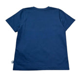 K-Way T-Shirt Girocollo Tinta Unita con Stampa per Bambino K1161XW BLU K-WAY 