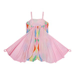 Stella Mccartney Tuta Intera Bretelline Tinta Unita per Bambina TW1A82 ROSA STELLA McCARTNEY 