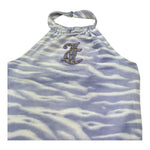 Juicy Couture Abito Bicolore con Fantasia Zebrata per Bambina JBX6523 BIANCO/VIOLA JUICY COUTURE 