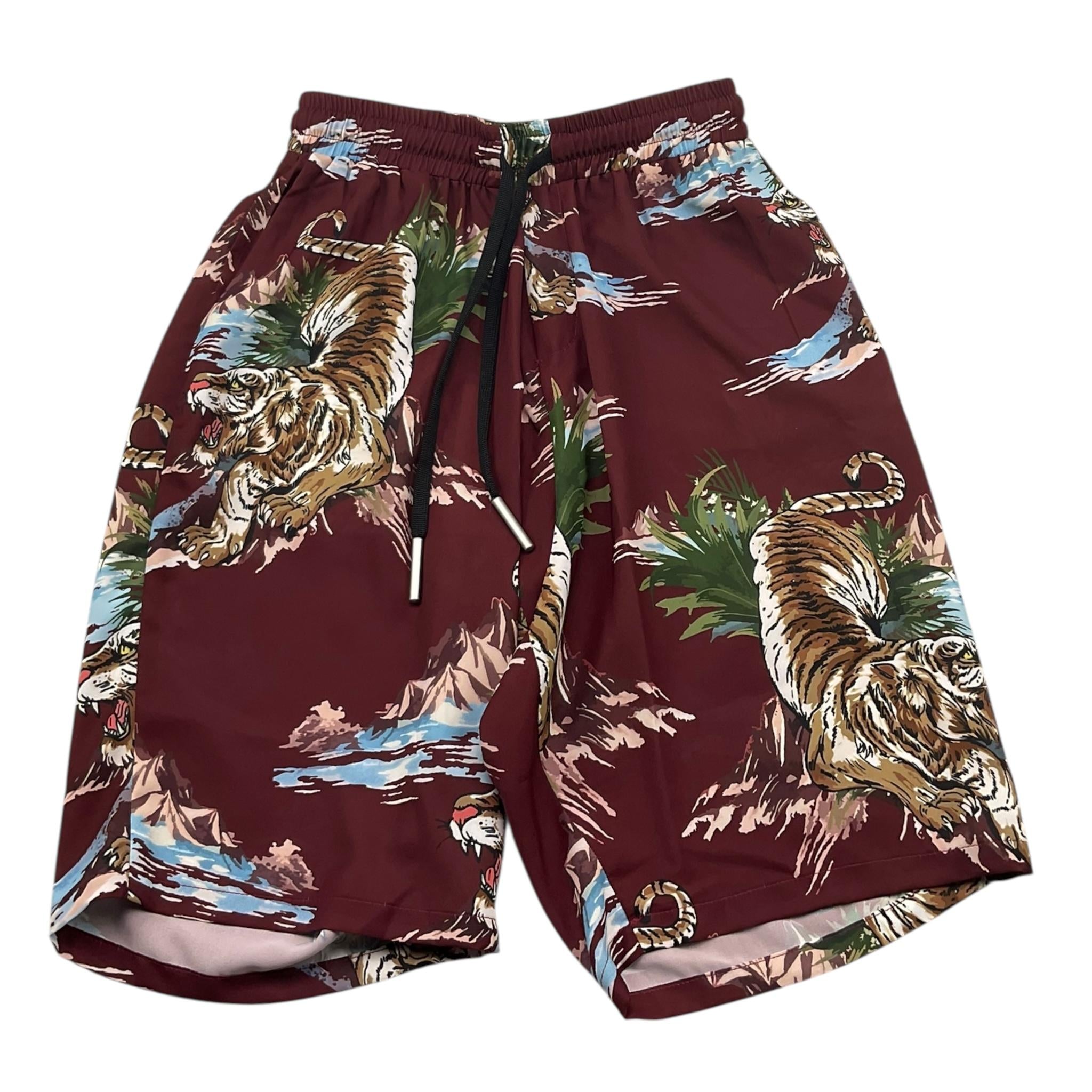 Yes London Bermuda Tinta Unita con Stampa Fantasia per Bambino JR7035 BORDEAUX YES LONDON 