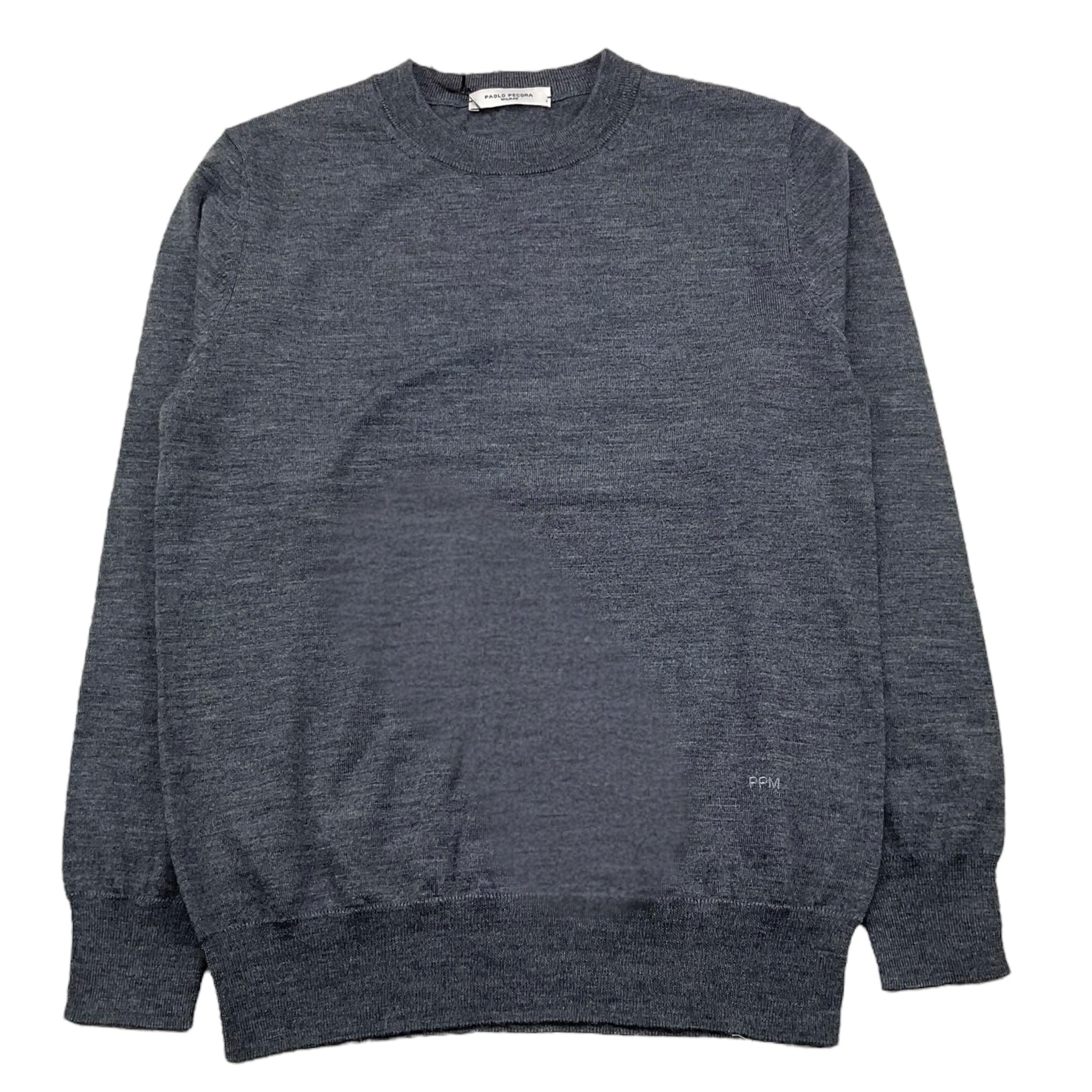 PAOLO PECORA maglia girocollo tinta unita Grigio per Bambino PP4098 GRIGIO PAOLO PECORA 