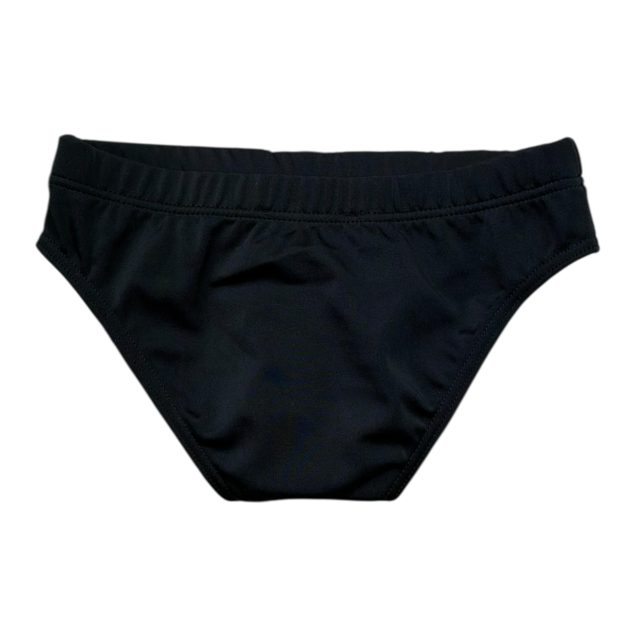 Diesel Costume Modello Slip Tinta Unita con Logo per Bambino J02295 NERO DIESEL 