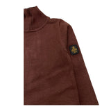 REFRIGIWEAR maglia collo alto tinta unita modello crop Marrone per Bambina RWG925X MARRONE REFRIGIWEAR 