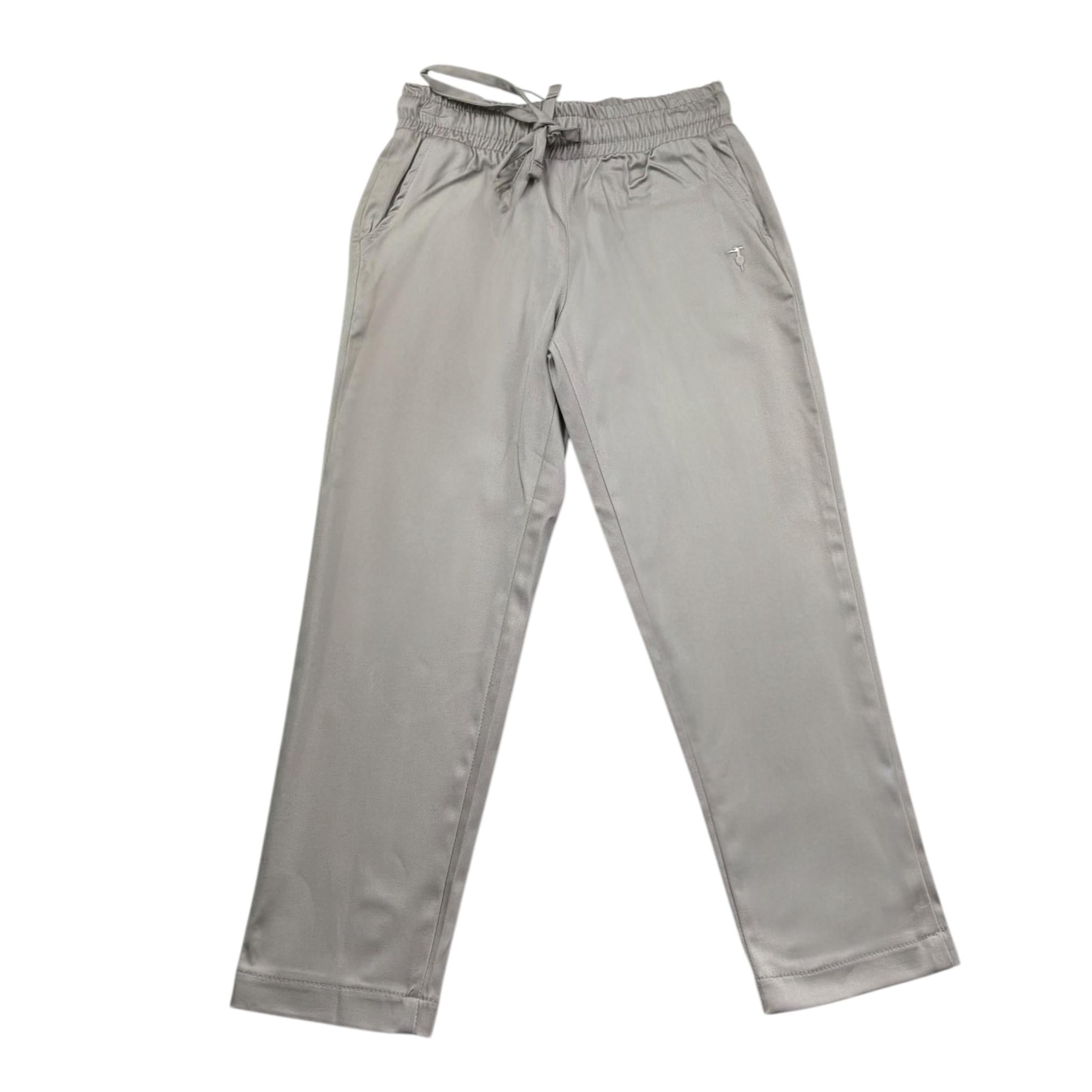 Trussardi Pantalone Tinta Unita con Elastico In Vita per Bambino TGP26047PA BEIGE TRUSSARDI 