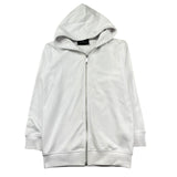 John Richmond Felpa con Zip E Cappuccio Tinta Unita per Bambino RGP26001FE BIANCO JOHN RICHMOND 