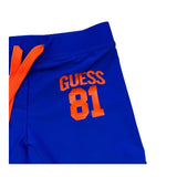 Guess Costume Tinta Unita con Stampa per Neonato I5GZ03MC052 COBALTO GUESS 