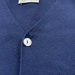 J.O. MILANO gilet tinta unita con bottoni Blu per Neonato 973Z0 BLU J.O. MILANO 