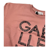 GAELLE felpa chiusa girocollo tinta unita cn stampa logo Rosa per Bambina 2741F00318 ROSA GAELLE 