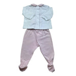 Isabel & Martinez Completo 2 Pezzi Shirt-Ghettina per Neonata IM25N443 BIANCO/ROSA ISABEL & MARTINEZ 