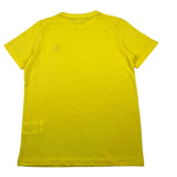 U.S. Polo Assn T-Shirt Girocollo Tinta Unita con Logo per Bambino US41554J GIALLO U.S. POLO ASSN 