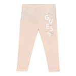 Guess Leggins Tinta Unita con Logo per Neonata K5RB02J1314 ROSA GUESS 
